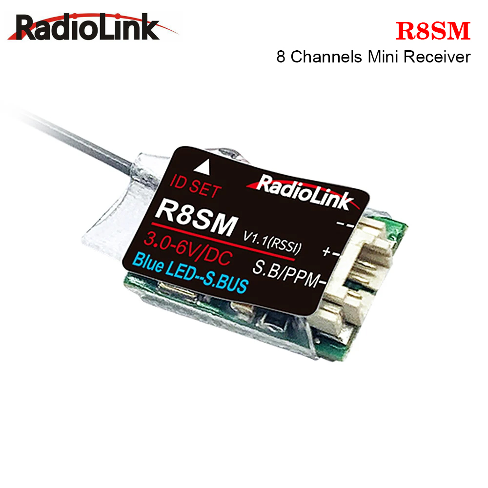 Receiver Sbus 8Ch - Radiolink R8SM, receptor RC de 8