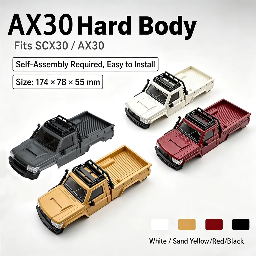 Rc Hobby Grade Truck - Carcasa rígida para la carrocería de