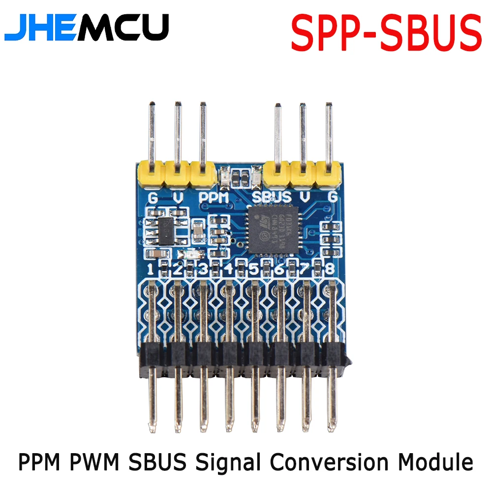 Receiver Sbus 8Ch - Módulo convertidor de señal JHEMCU, receptor