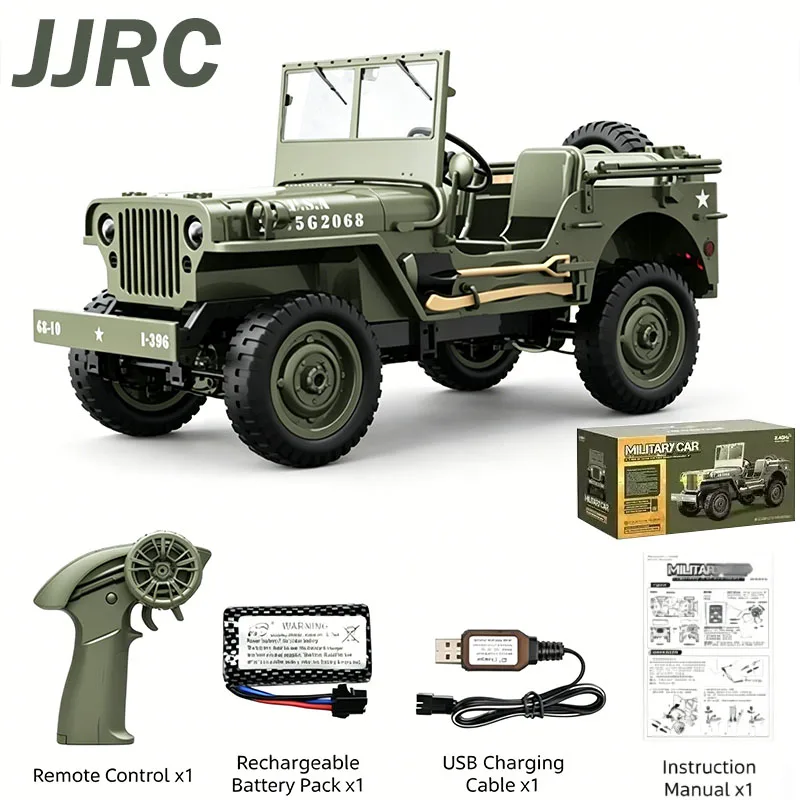 Rc Hobby Grade Truck - JJRC 1:10 C8815 Coche RC Willys