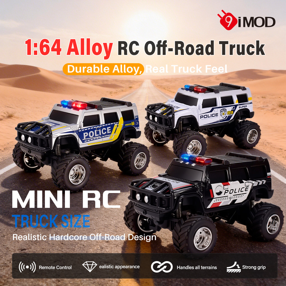 Rc Hobby Grade Truck - 9imod RC Coche de Policía 2.4G