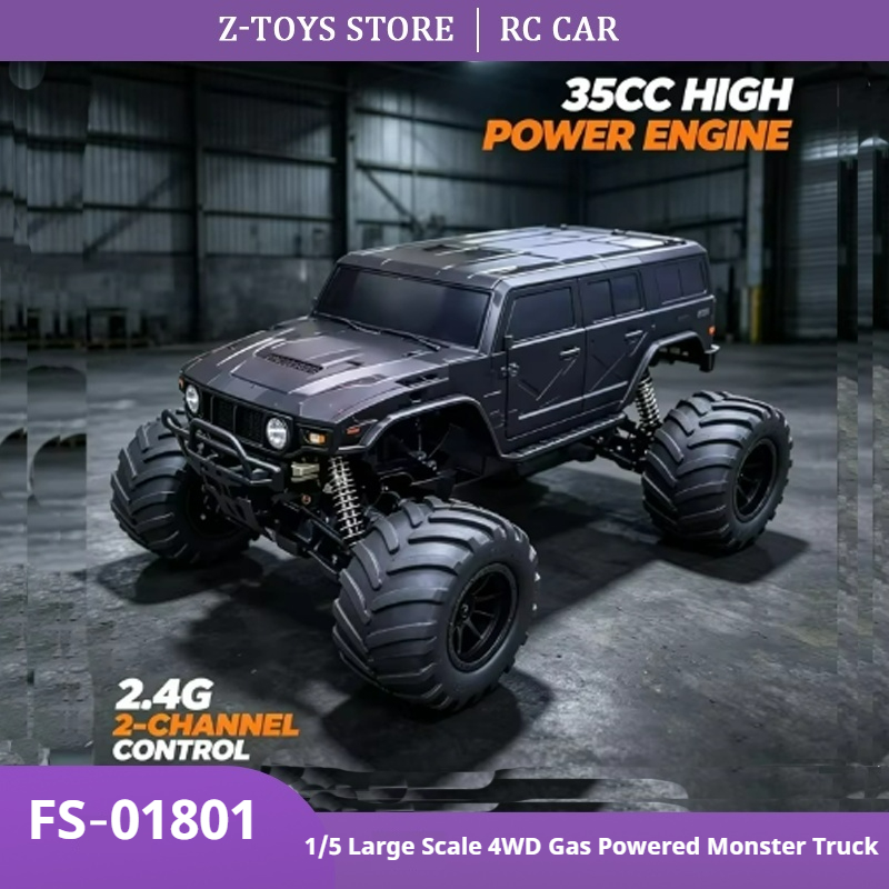 Rc Hobby Grade Monster Truck - FS‑01801 Camioneta Monstruo RC a Escala