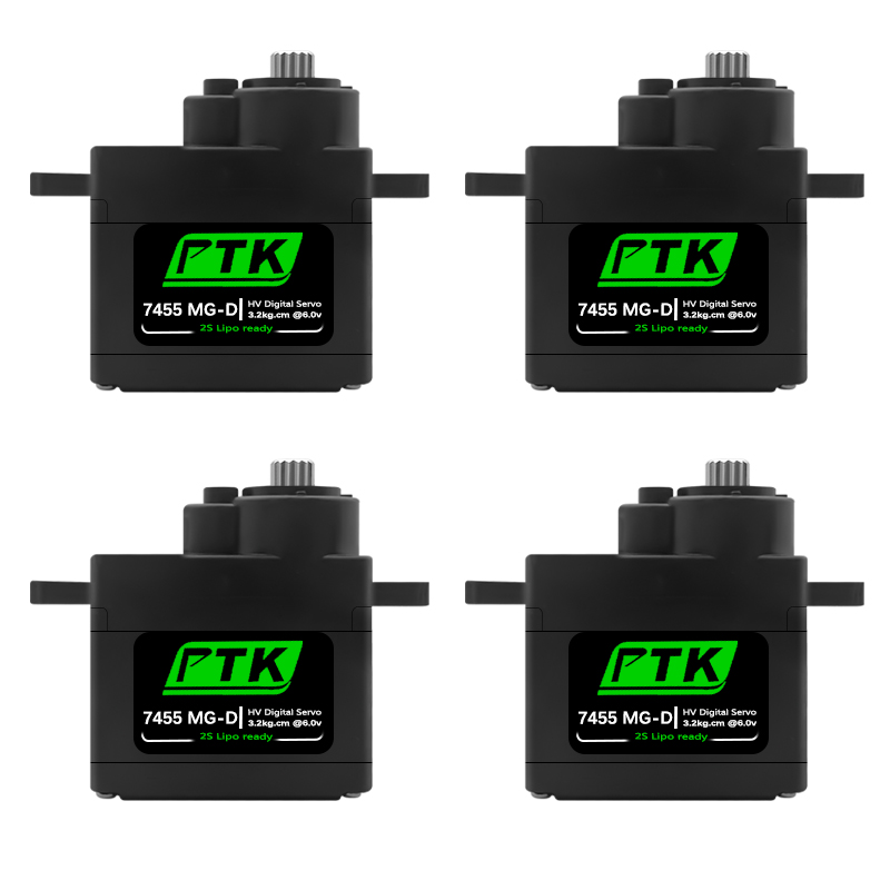 Servo digital PTK 7455MG-D de  - Rc Hobby Shops reseña y precio
