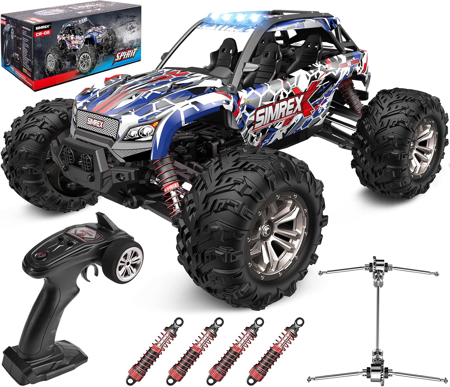 Camioneta Monstruo a Control R - Rc Hobby Grade Monster Truck reseña y precio
