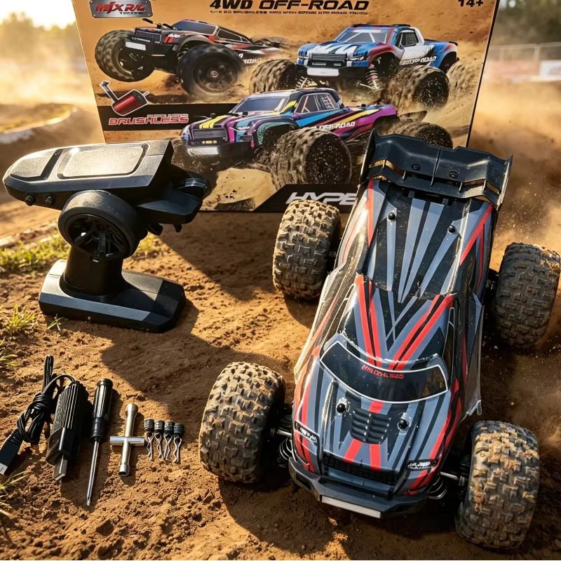 MJX Hyper Go 16210 1/16 Gris O - Rc Hobby Grade Monster Truck reseña y precio