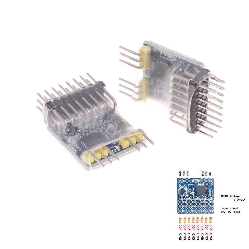Módulo de conversión de señal  - Receiver Sbus 8Ch reseña y precio