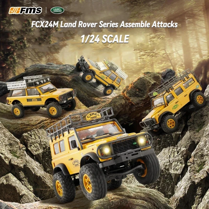 FMS 1/24 Land Rover Defender,  - Rc Hobby Land reseña y precio