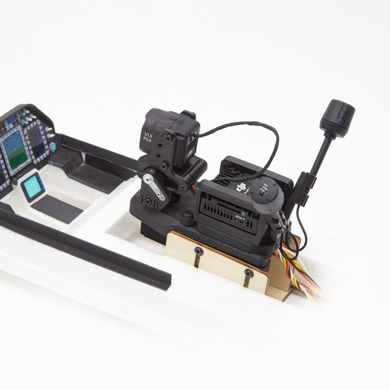 ATOMRC Gimbal Pan-Tilt de Libe - Rc Plane Hobby Zone reseña y precio