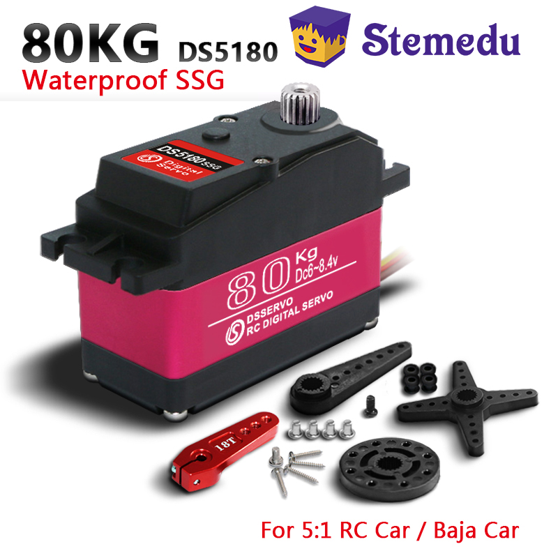 Dsservo impermeable DS5180 80K - Rc Hobby Shops reseña y precio