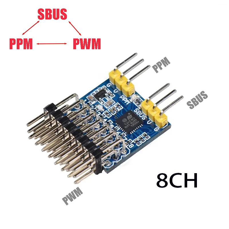 Módulo adaptador de conversión - Receiver Sbus 8Ch reseña y precio